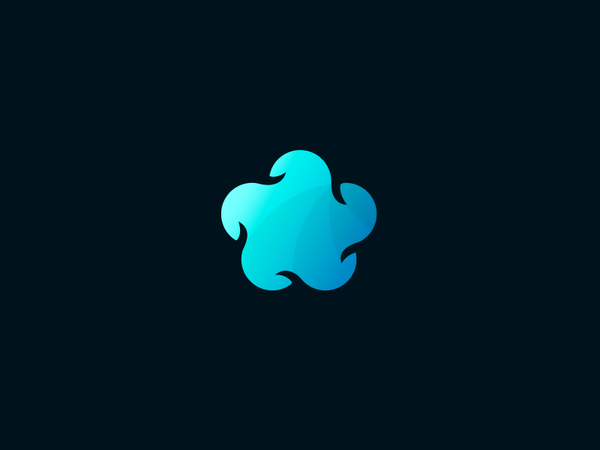 Cloud cloud icon logo simple star shape sky.png