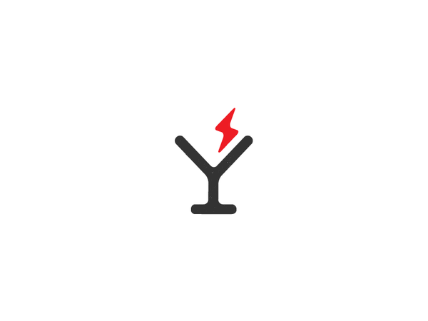 Coctail coffee restaurant logo thunder fire drink icon coctail.png