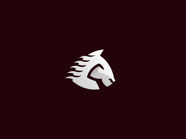 Equinestar wip horse horseshoe animal sport star logo run jump head ma.png