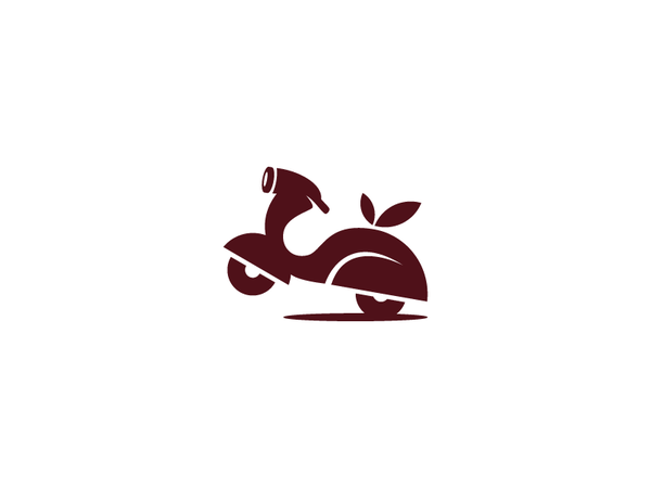 EzKosher vespa scooter logo fruit moto drive basket wheel apple.png