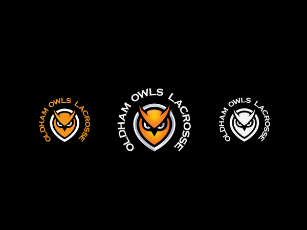 Oldham Owl Lacrosse owl sport logo lacrosse animal forest point mark s.png