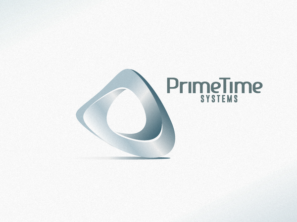 PrimeTime mobius shape logo silver.png