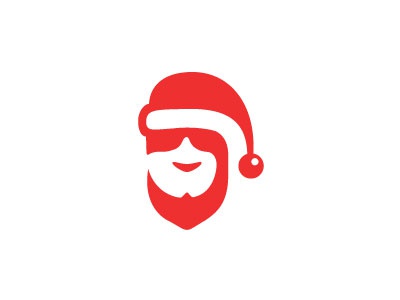 Santa edition santa hat s steva letter logo new year.jpg