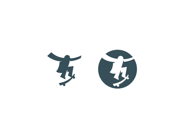 Skater Icon  extreme skate vector simple icon jump speed sport skater.png
