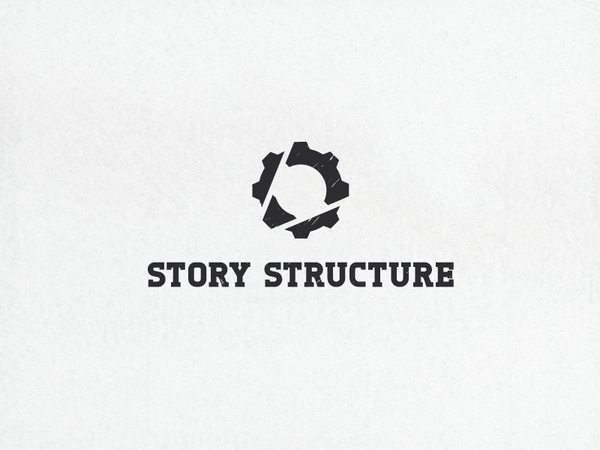 Story Structure1 story structure gear cog pen pencil circle logo shape.png