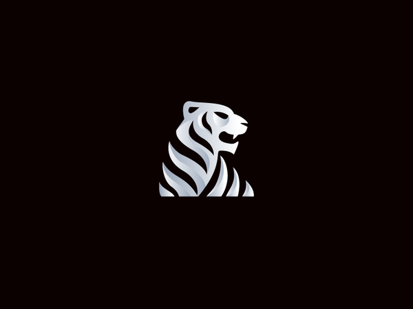 Tiger Vector tiger eye animal shadow jungle software logo symbol techy.png