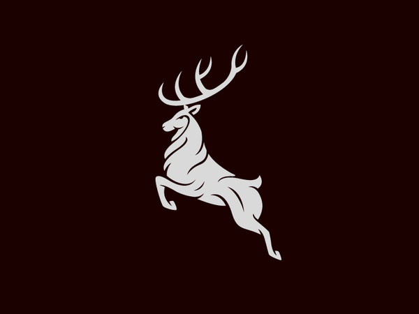 Trail Crest trail crest deer animal jump nature buck horn white negati.png