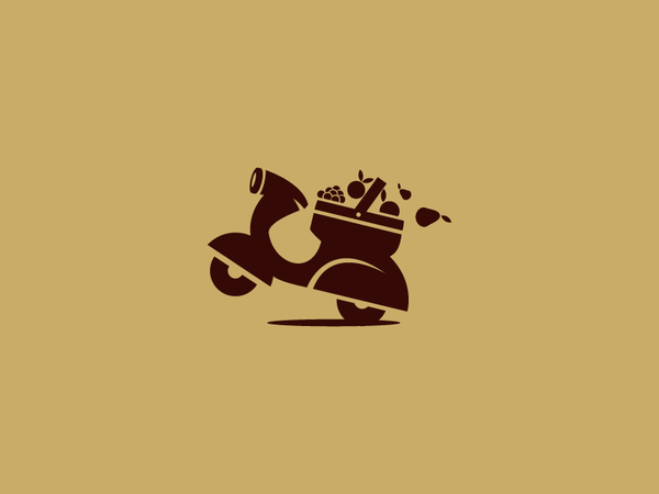 Vespa vespa scooter logo fruit moto drive basket wheel apple.png