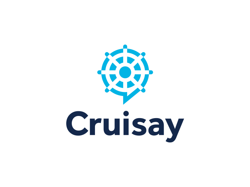 Cruisay - Logo design logo design branding logo talk speech speak say.webp