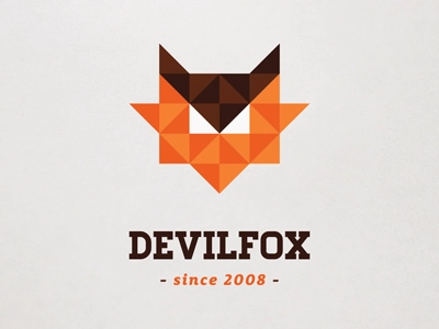 Devilfox fox logo devil triangle.webp