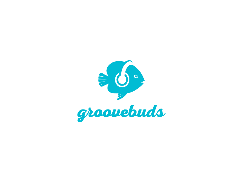 groovebuds optimistic sea youthful summer headphones music fish logoty.png