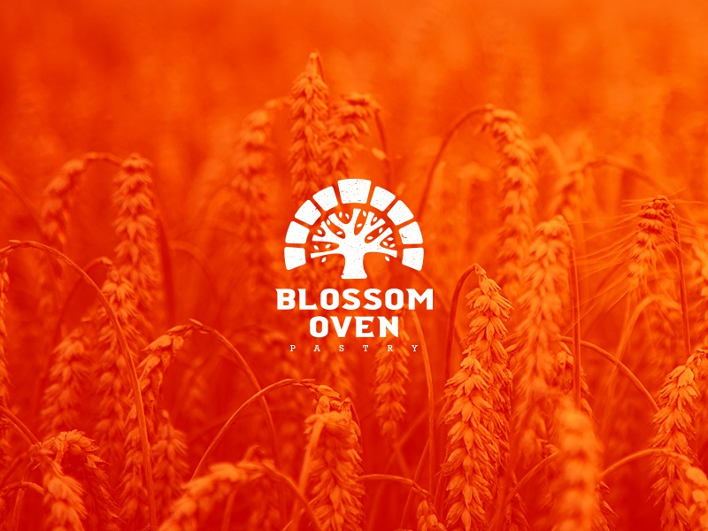 Blossom Oven Pastry cajva tree identity branding logo bake pastry oven.jpg