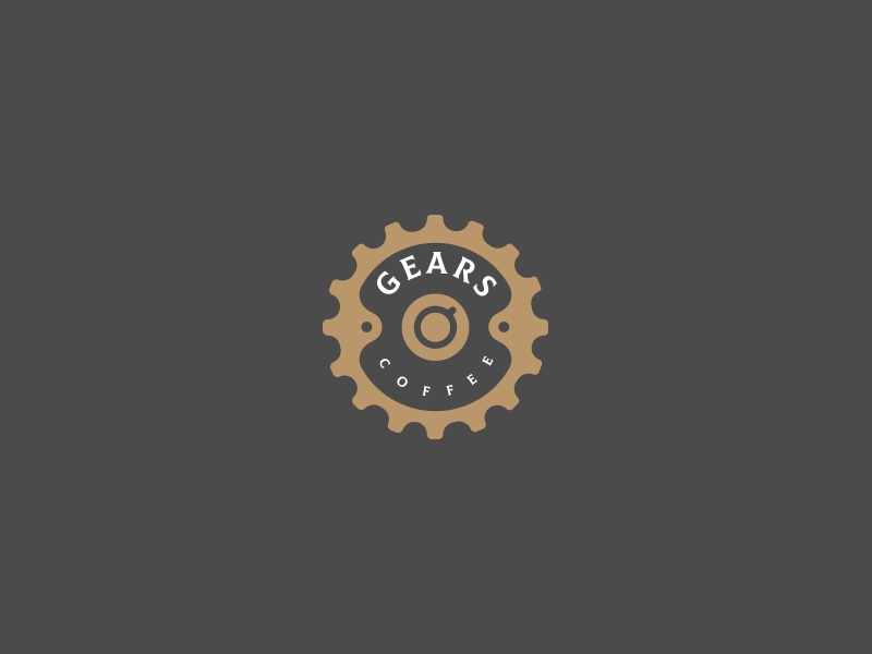 Gear Coffee vector design brand identity emblem branding mark logo caj.jpg