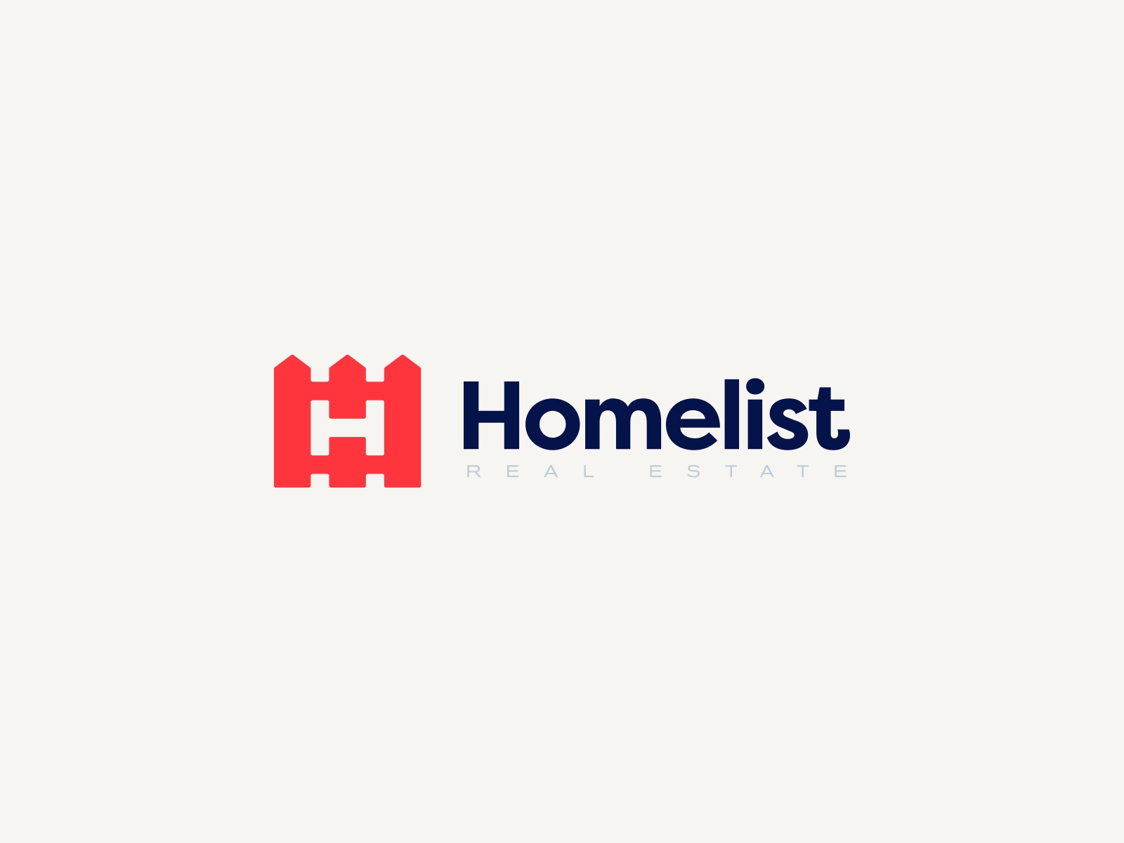 Homelist Real Estate Logo Design design brand emblem identity branding.jpg