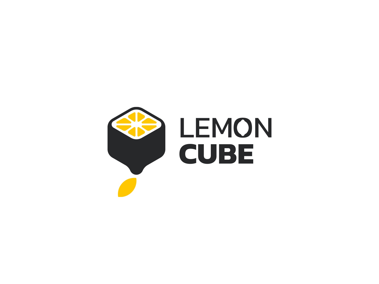 Lemon Cube Logo design brand emblem identity branding mark logo cajva.jpg