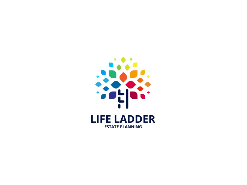 Life Ladder Estate Planning Logo planning estate leaf cajva identity b.jpg