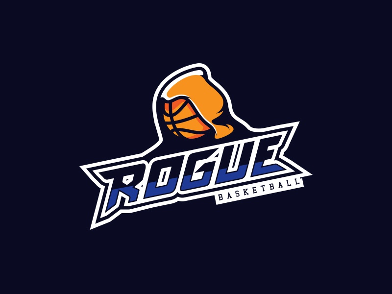 Rogue Basketball Logo sport team cajva emblem mark hoodie logo basketb.jpg