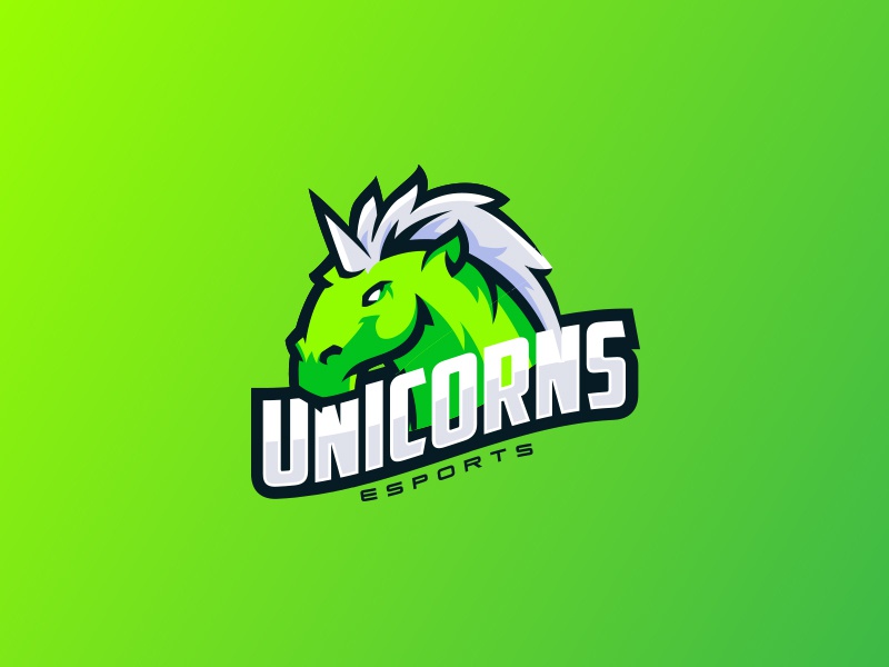 Unicorns eSports unicorn unicorns brand game animal design identity em.jpg