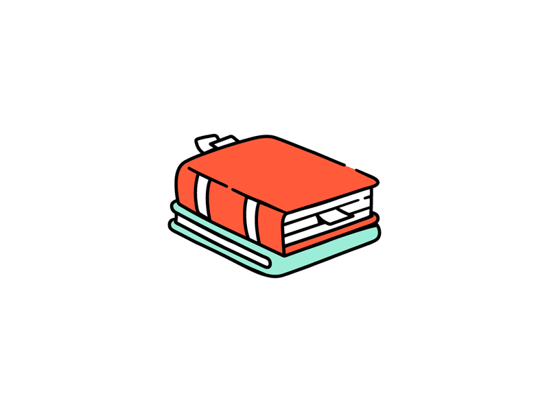 Bookstore  cute illustration logo logocollaction book.png