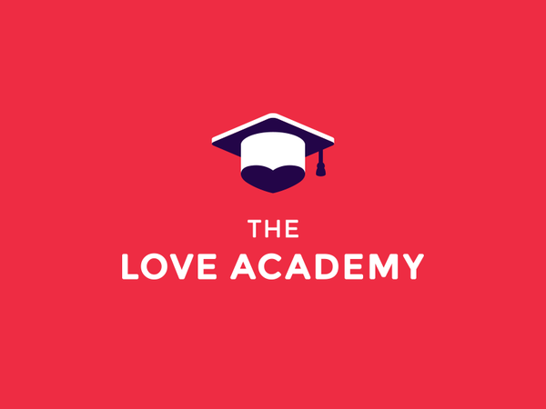 The Love Academy love logo icon mark heart hat graduation logotype aca.png