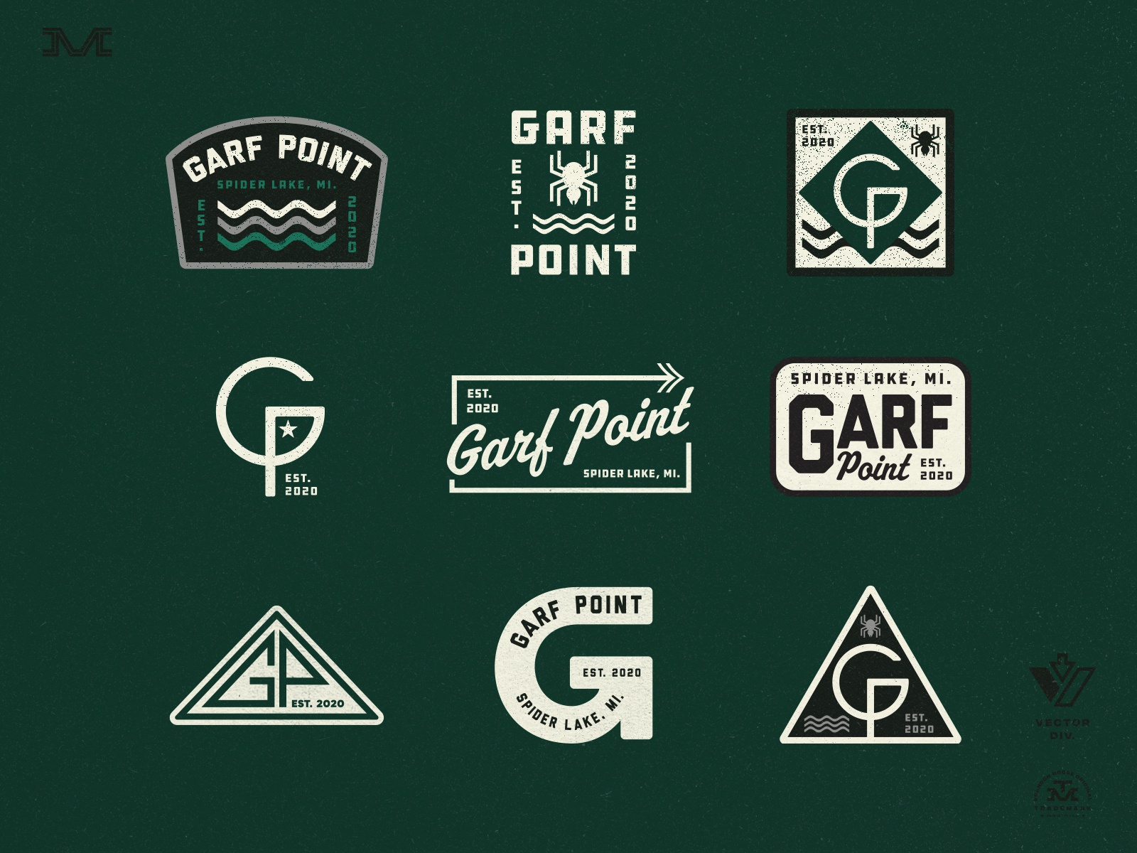 GP Options lake michigan retro brand badge type vintage branding logo.jpg