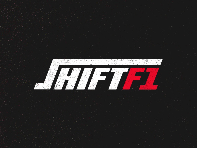 Shift+F1 Wordmark custom type motorsports car auto f s logo podcast ra.jpg
