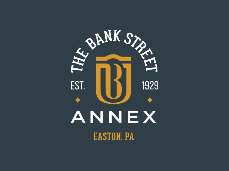 Bank Street symbol lockup identity branding badge crest street bank b.webp