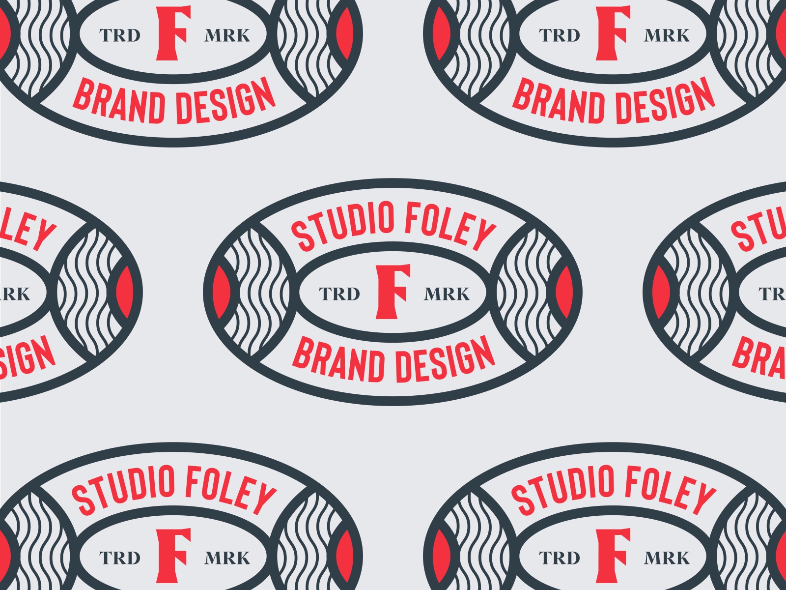 Secondary Foley marks brand identity oval linework wave studio icon ba.jpg