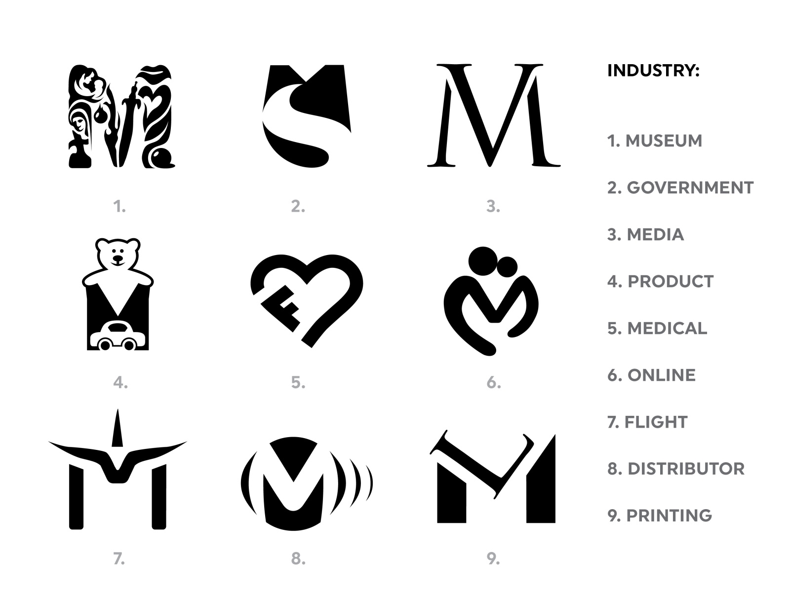 M monograms of companies... illustration branding typography identity.jpg