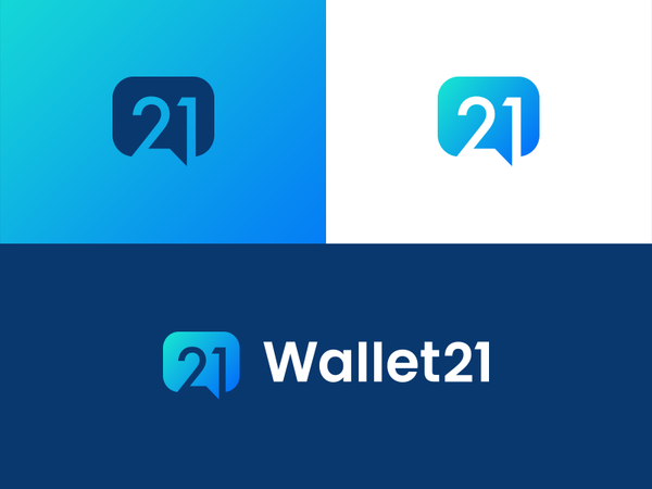 21 Logo Project   forum idea branding identity number 21 chat crypto c.png