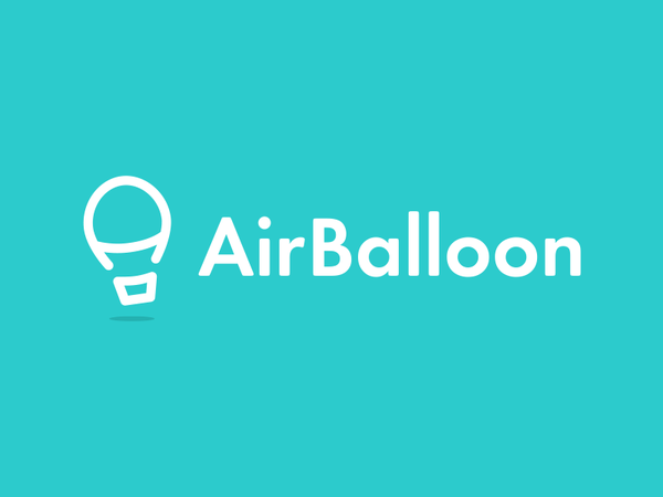 Air Balloon Logo clever logo balloon icon logo smart logos smart logo.png