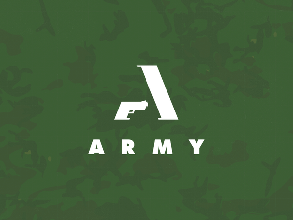 Army Logo logo design logotype logos logo gun smart logo army.png