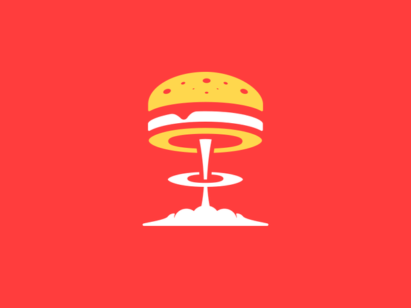 Atomic Burger Logo icon logo icon icon leologos food logo branding ide.png