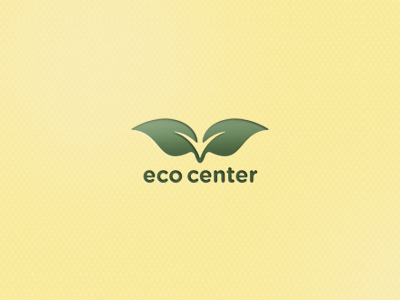 Eco Center all4leo logo eco center leaf leafs green logos.png