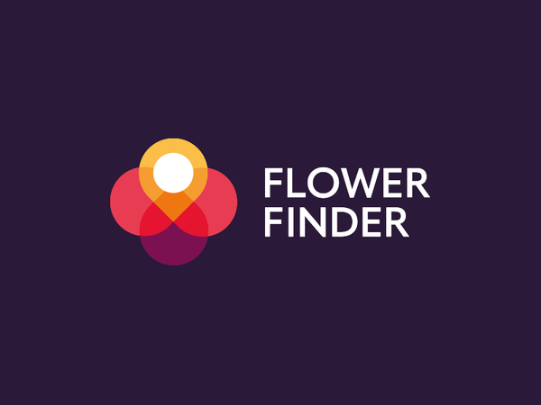 Flower Finder pin flower blossom purple find icon color colorful smart.png