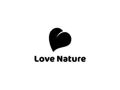 Love Nature love nature heart eco logo.png