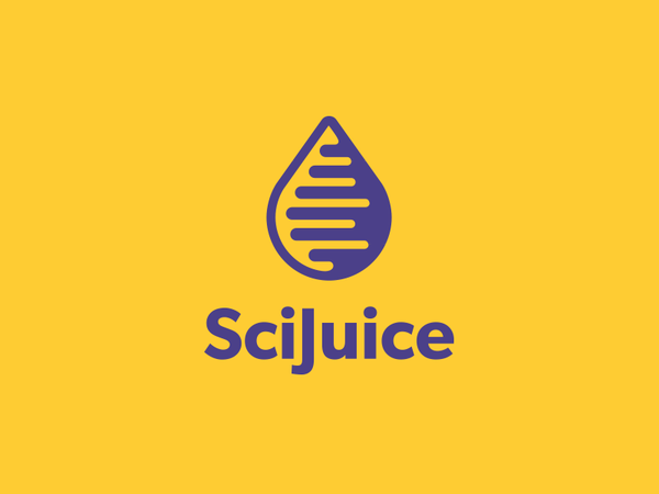 SciJuice logos smart logo drop juice blog newspaper science.png