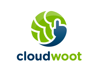 Cloudwoot logo cloud point hand finger human arm circle round green bl.png