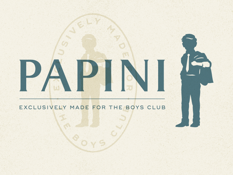 Clothing Boutique Logo identity badge character clothing tailor kid ch.png