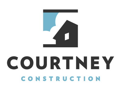 Courtney Construction logo construction building residential home hous.png