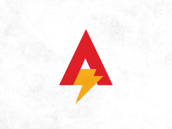 Flash logo flash legal bolt lightning simple red yellow documents logo.png