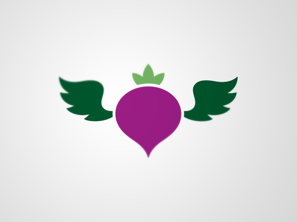Healthy fast food restaurant food healthy beet wings flying crown vege.png