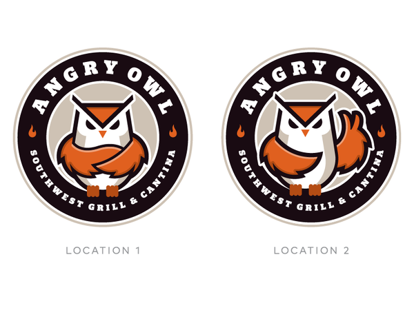 New location logo icon illustration restaurant crest animal bird circu.png