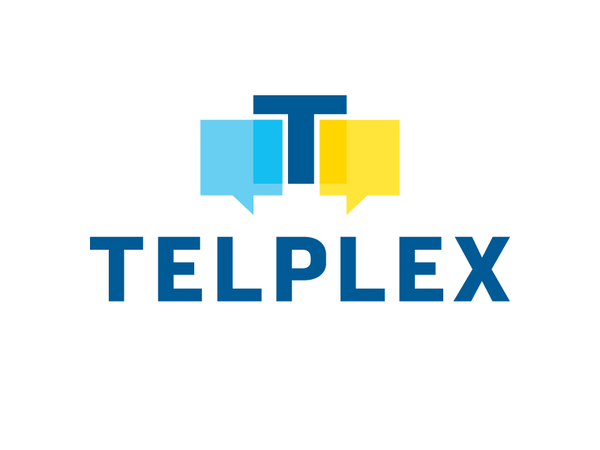 Phone systems logo bubbles speech telephone t design logo technology c.png
