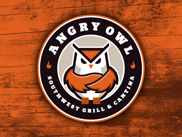 Restaurant Logo badge identity bird food restaurant illustration chara.png