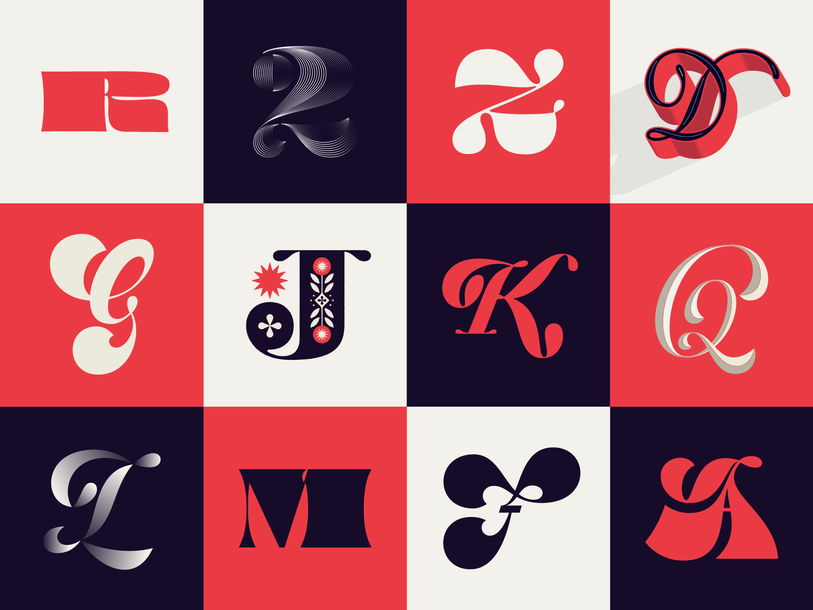 36 Days of Type 2020 vintage retro script type typography hand letteri.png