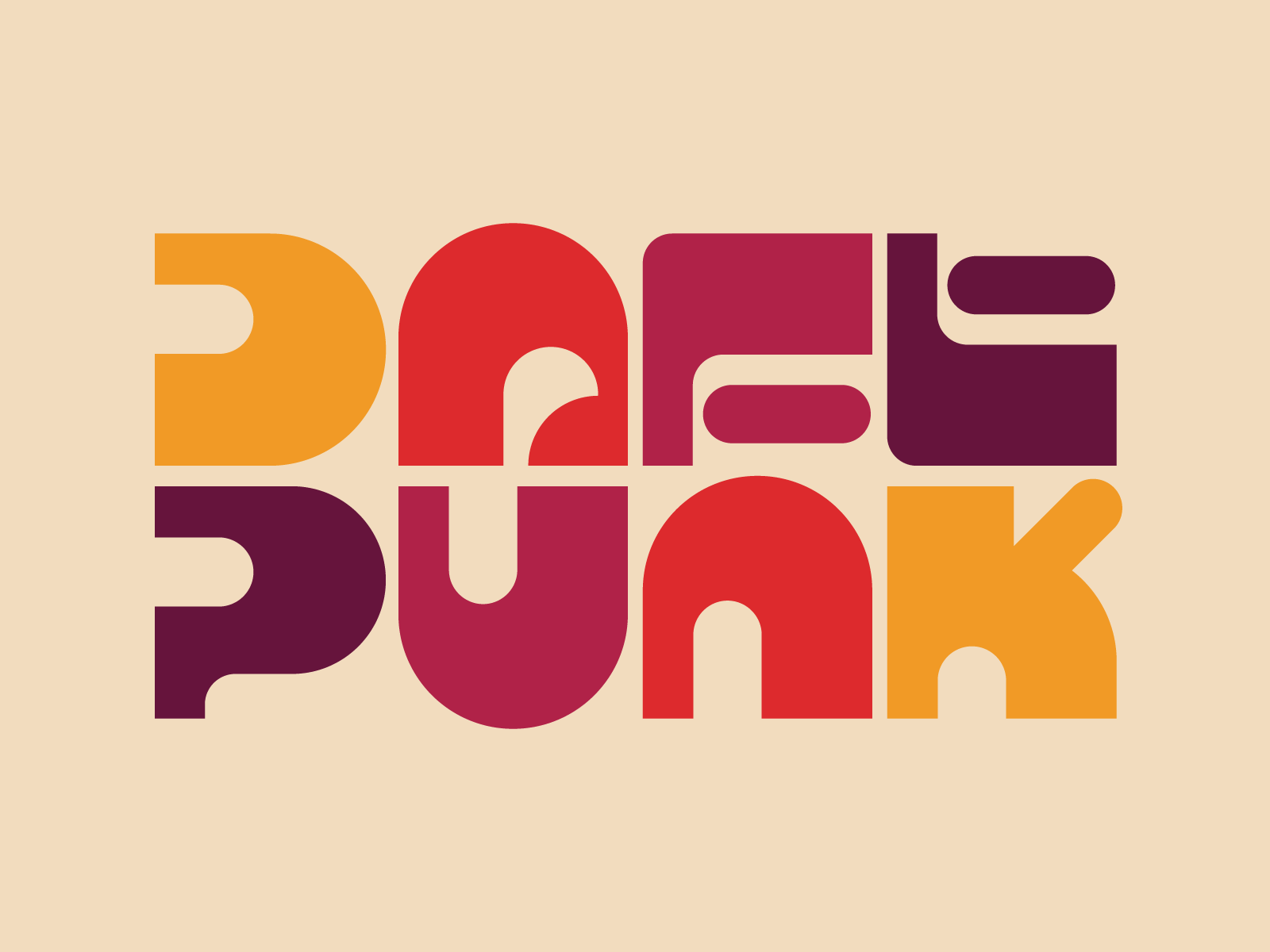 Daft Punk illustration graphic design letters instagram lettering type.png