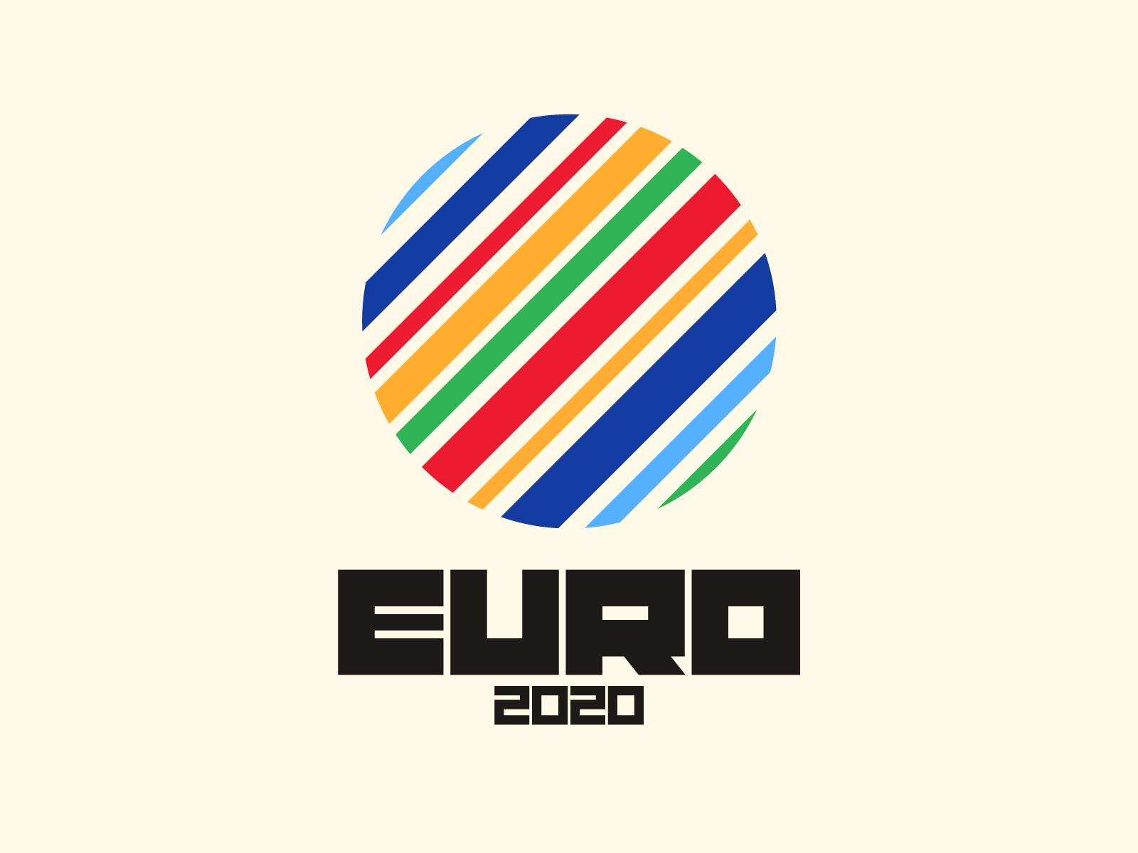 Euro 2020 logo illustration instagram lettering typedesign design fael.png