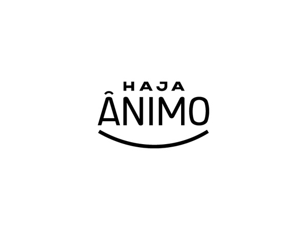 Haja Ânimo social cultural smile animation logo design customtype bw b.jpg