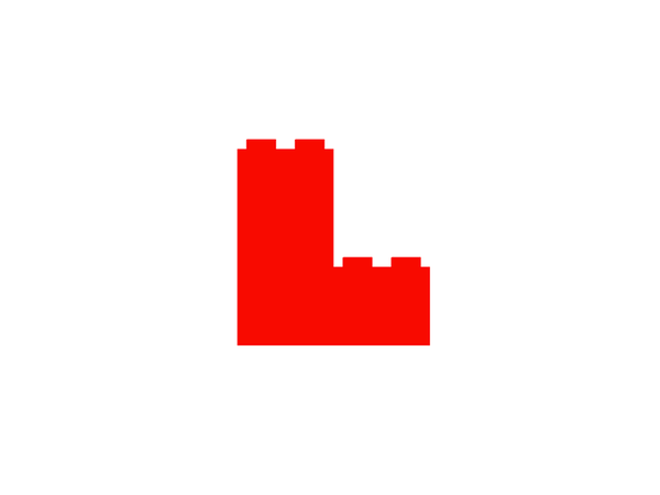 L is for Lego  bespoke typography toy bricks legoclub legomania lego.png